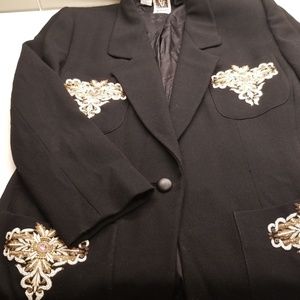 Glam in Charge Anne Klein Blazer